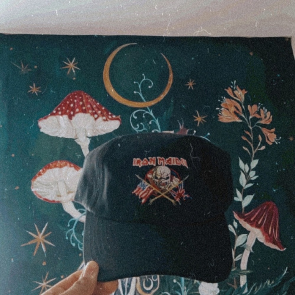 Iron Maiden hat embroidery